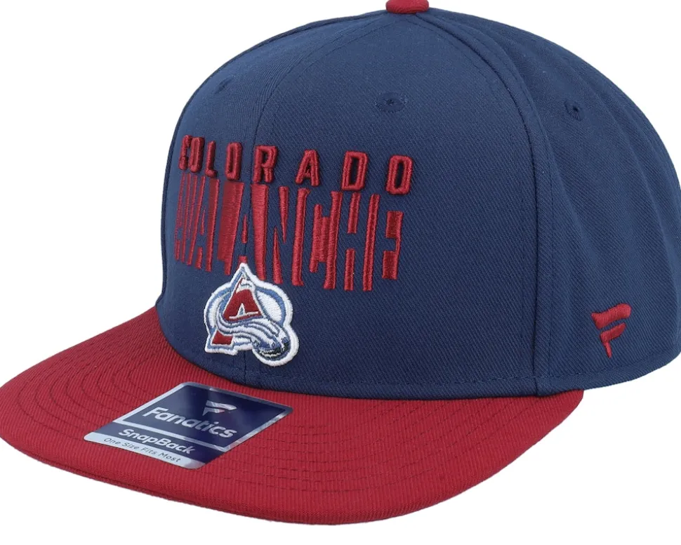 Colorado Avalanche Navy/Garnet Snapback - Fanatics