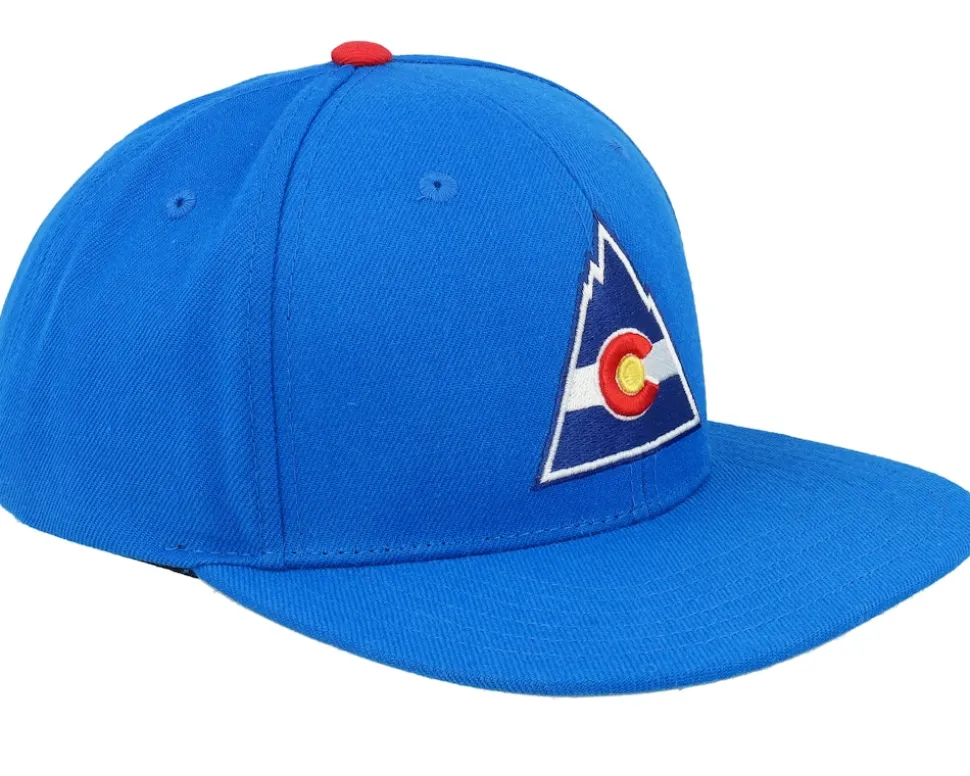 Colorado Rockies NHL Archive 400 Blue Snapback - American Needle