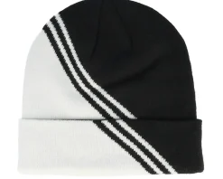 Colorblock Toque Black/White Cuff - Bauer