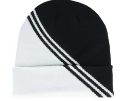 Colorblock Toque Black/White Cuff - Bauer