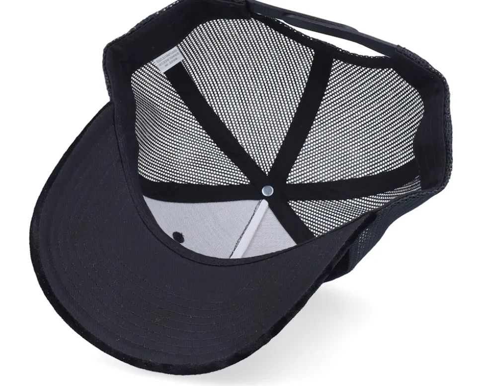 Colosseum At Its Peak Velvet Black A-Frame Trucker - Calza Pennello