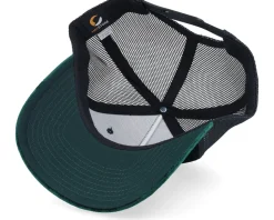 Colosseum At Its Peak Velvet Green/Black A-Frame Trucker - Calza Pennello