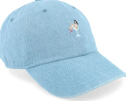 Coloured Girl Washed Denim Dad Cap - Djinns