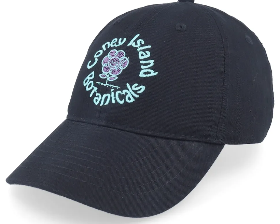 Coney Islands Botanicals Black Dad Cap - Coney Island Picnic