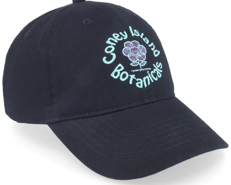 Coney Islands Botanicals Black Dad Cap - Coney Island Picnic