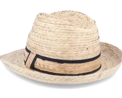 Conrad Brown Straw Hat - MJM Hats