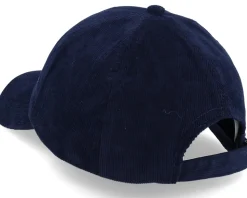 Cord Baseball Cap Dark Navy Dad Cap - Lyle & Scott