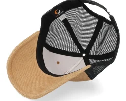 Cord Caramel/Black A-frame Trucker - Equip