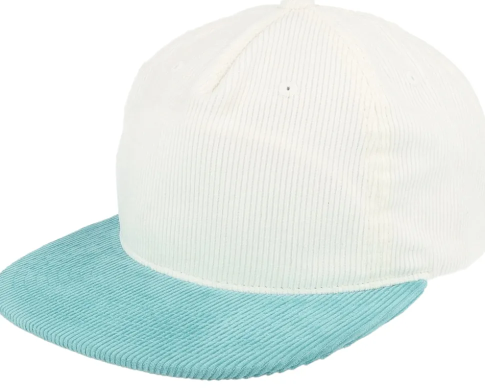 Cord Ivory 5-panel Halfmoon Snapback - Equip