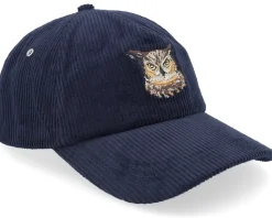 Corduroy Baseball Cap Navy Dad Cap - Upfront