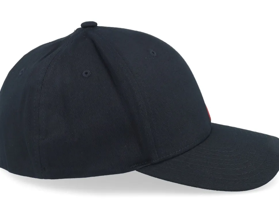 Corp 2 Curved Brim Black/Red Flexfit - Alpinestars