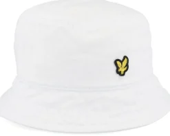 Cotton Twill Hat White Bucket - Lyle & Scott