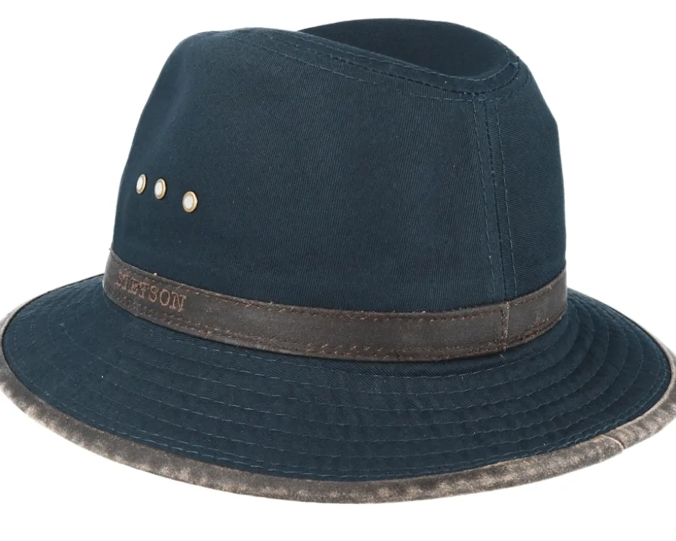 Cotton Vintage Black Traveler - Stetson