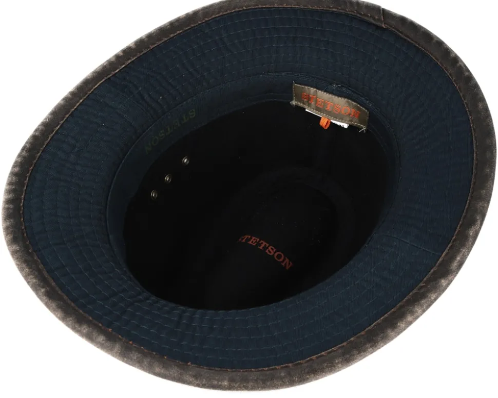 Cotton Vintage Black Traveler - Stetson