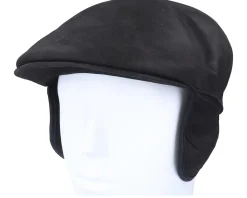 Country El Nappa Wax Dark Brown Ear Flap - MJM Hats