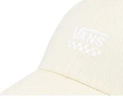 Court Side Curved Bill Jockey Almond Oil Dad Cap - Vans