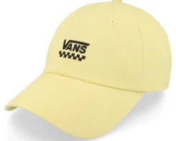Court Side Curved Bill Jockey Almond Oil Dad Cap - Vans