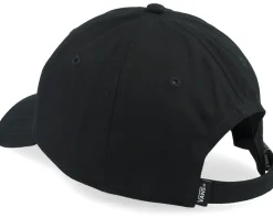 Court Side Curved Bill Jockey Black Dad Cap - Vans