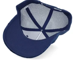 Crazy Smile Velvet Navy/Navy A-frame Trucker - Scenes