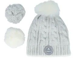 Creamy Gin Light Grey Pom - Cabaïa