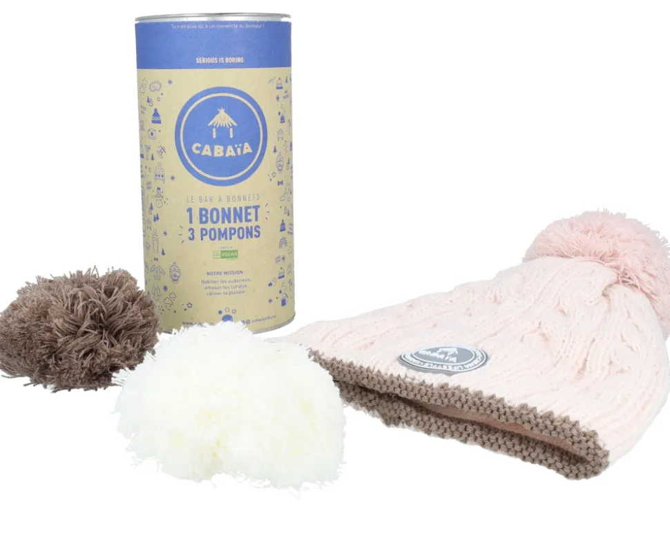 Creamy Gin Light Pink Pom - Cabaïa