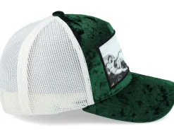 Creation Of Adam Velvet Green/Ivory A-frame - Calza Pennello