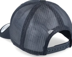 Cross Biker Logo Black Multicam Camo Trucker