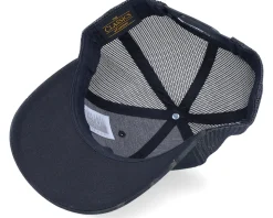 Cross Biker Logo Black Multicam Camo Trucker