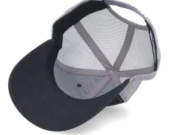 Crown Badge Bronze Black/Grey Trucker - Hatstore