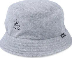 Crown Polar Fleece Hat Steel Grey Bucket - HUF