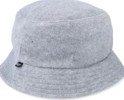 Crown Polar Fleece Hat Steel Grey Bucket - HUF