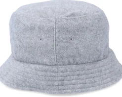 Crown Polar Fleece Hat Steel Grey Bucket - HUF