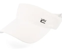 Crown White/Black Visor - Cobra