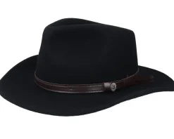 Crushable Outback Black Traveler - Jaxon & James