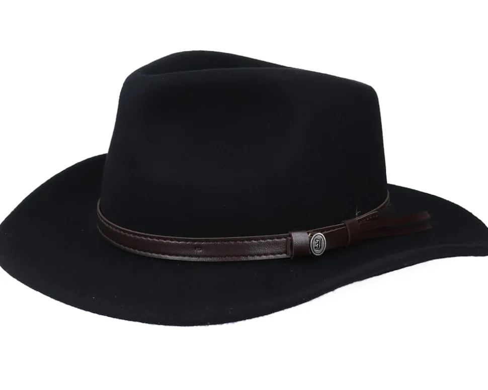 Crushable Outback Black Traveler - Jaxon & James