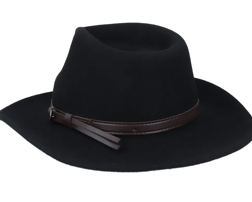 Crushable Outback Black Traveler - Jaxon & James