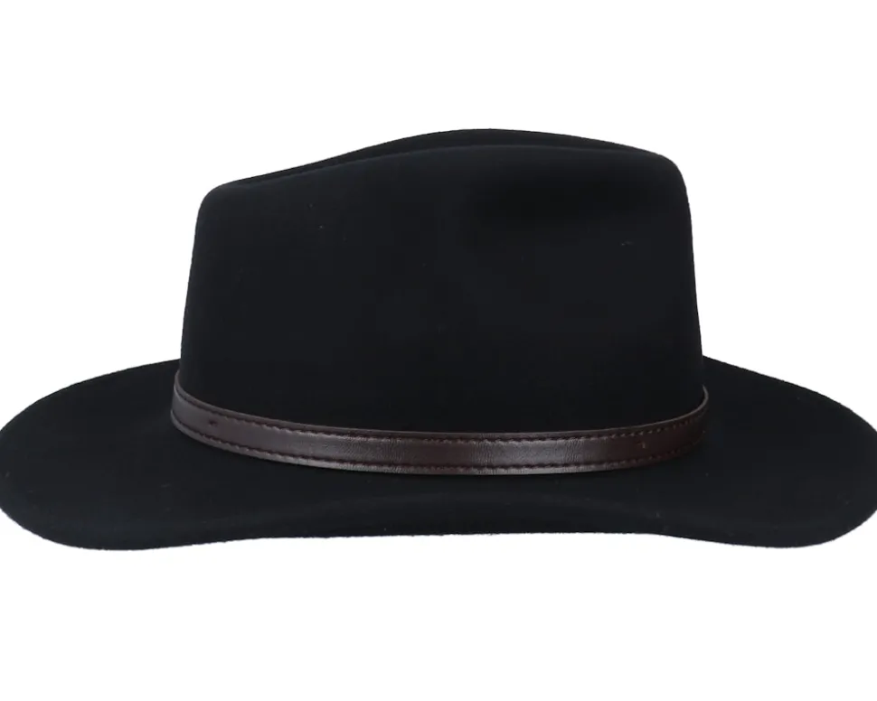 Crushable Outback Black Traveler - Jaxon & James