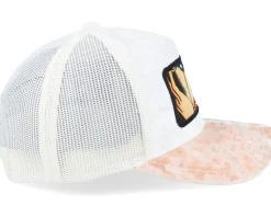 Crying Girl Pop Art Velvet White/Peah/Ivory A-Frame Trucker - Calza Pennello