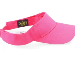 Curved Cosmopink Visor - Yupoong