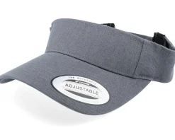 Curved Khaki Visor - Yupoong