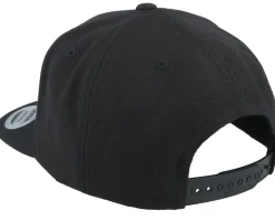 Custom Motorcycles Grey Patch Black Snapback - Born To Ride