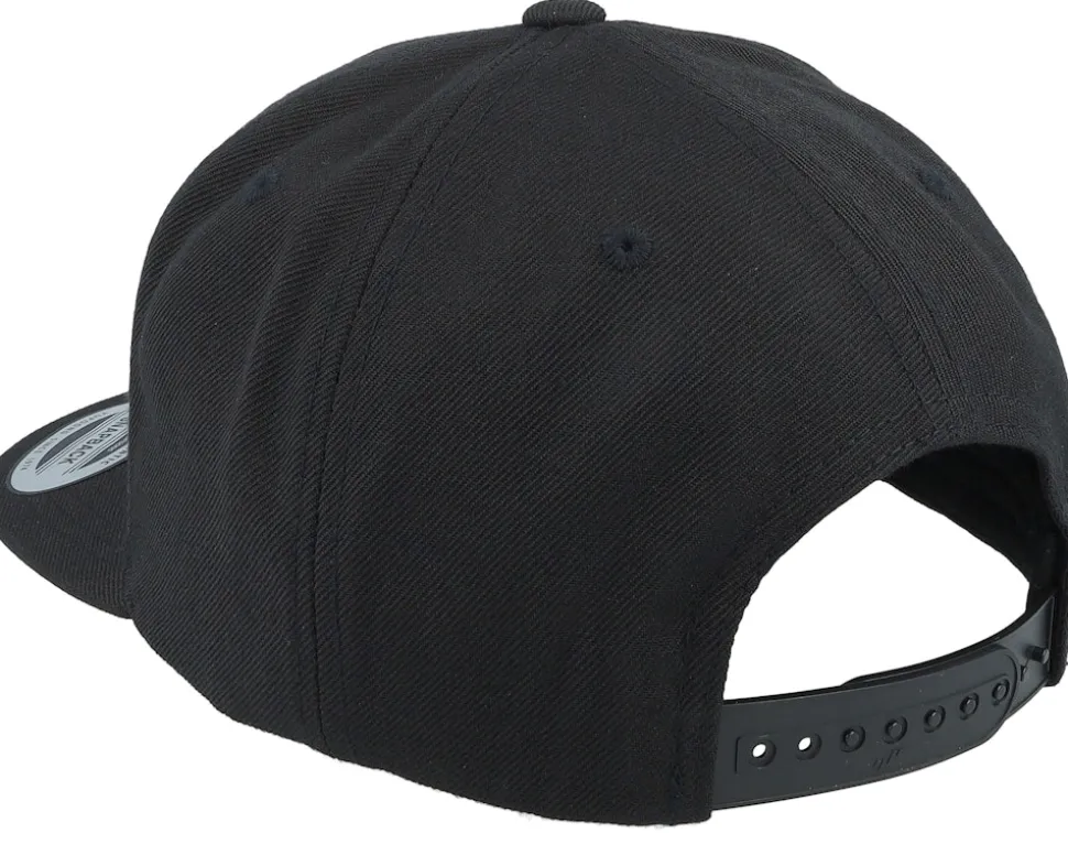 Custom Motorcycles Patch Black Snapback - Born To Ride