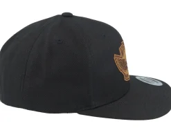 Custom Motorcycles Patch Black Snapback - Born To Ride