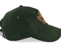 Custom Motorcycles Patch Cord Dark Olive Dad Cap - Born To Ride