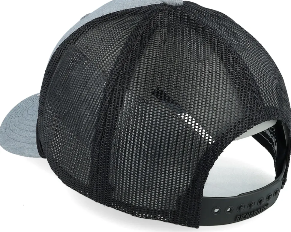 Custom Motorcycles Patch Heather Grey/Black Rope - Born To Ride