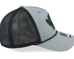 Custom Motorcycles Patch Heather Grey/Black Rope - Born To Ride