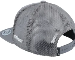 3d Ageless Hat Grey/Red Trucker - Alpinestars