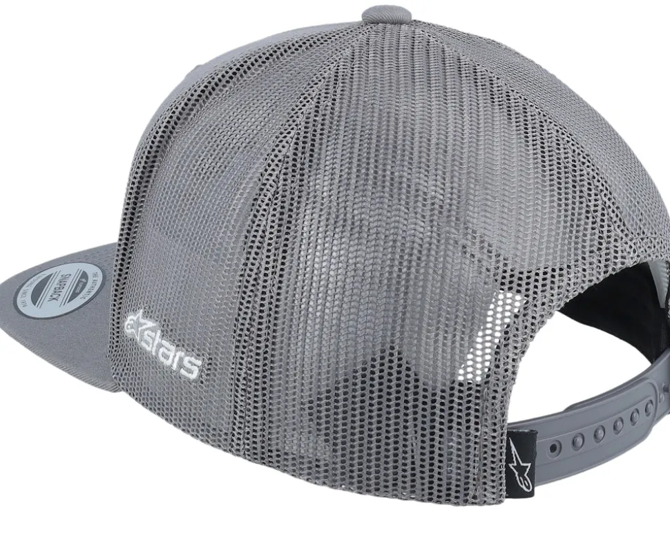 3d Ageless Hat Grey/Red Trucker - Alpinestars