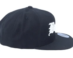 3D Beast Black Snapback - Blackletter