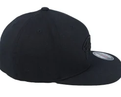 3d Black Pride Logo Black Flat Brim Fitted - Fair